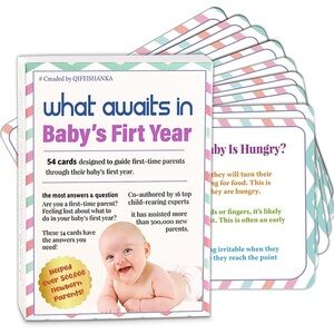 Baby's First Year Milestone Cards